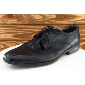 Clarks Shoes Sz 10 M Black‎ Derby Oxfords Leather Men 261041317